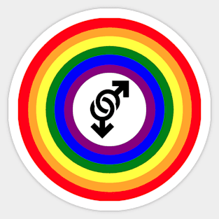 Gay Pride Shield Sticker